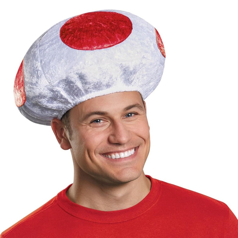 Super Mario Toad headwear